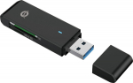 CONCEPTRONIC Kartenleser USB-A3.2->TF/Micro-SD3.0 schwarz