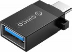 Adapter USB Orico USB-C - USB Czarny (CBT-UT01-BK-BP)