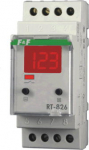 F&F Regulator temperature without probe digital range of adjustment temp.: -25&divide;130&deg;C contact: 1Z, 16A, 2 Modules RT-826