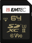 Emtec SDXC 64GB UHS-II U3 V90 SpeedIN Pro+