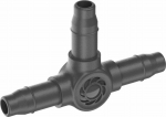 Gardena MDS T-St&uuml;ck 4.6 mm (3/16") - Inhalt: 10 St&uuml;ck