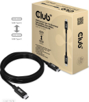 Club3D Kabel USB 4 Typ C PD 240W / 8K / 40Gbps 2m St/St retail