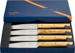 Opinel Table Knives Facette Set of 4 Ash