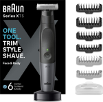 Braun Series X XT5300 grafitowy - Type: Men | Shaving method: wet and dry | Power type: battery| Wireless work time [min.]: 45 | Charging time [min.]:
