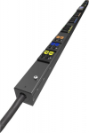 Eaton G4 - Power distribution unit (can be mounted i rack) - handled - AC 240/415 V - 22 kW - 3-phase - Ethernet 10/100/1000, serial - entrance: IEC 60309 32A - output contacts: 24 (12 x IEC 60320 C13, 12 x IEC 60320 C39) - 3 m cord - svart