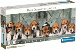 Clementoni Puzzle 1000 element&oacute;w Compact Panorama Beagle