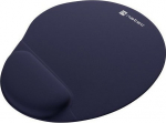 Natec Genesis Natec Marmot navy blue gel - Mousepad | 245x225mm | palm rest | Pomegranate