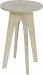 TODAY Round coffee table Simplicity, wood