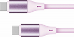 Kabel USB Kruger&Matz USB-C - USB-C 1 m Pink (KM1269-1P)