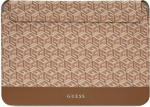 Case Guess Guess Sleeve GUCS14HGCFSEW 14'' brown/brown GCube Stripes