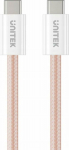 Kabel USB Unitek USB-C - USB-C 1 m Pink (C14141APK01-1M)