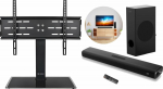 Mozos Mozos Stojak podłogowy Vesa 32'' - 70'' + Soundbar THEATER