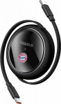 Kabel USB Baseus USB-C - USB-C 0.35 m Czarny (P10364500113-Z2)