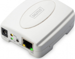 Digitus | USB Print Server, 1-Port 1x RJ45, 1x USB A, USB 2.0 | DN-13003-2 | White