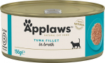 APPLAWS Tuna fillet in broth - wet cat food - 156g