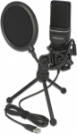 Delock USB Condenser Microphone Set for Podcasting