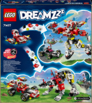 LEGO Dreamzzz Cooperi tiigrirobot ja Zero hot-rod-auto