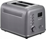 Clarks BUYDEEM 2 Slice Automatic Metal Toaster model DT730E color Ink Gray EU