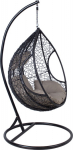 Hanging chair DROPLET black