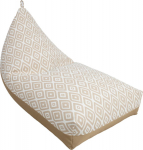 Bean bag ROMB 130x80x20/70cm, beige