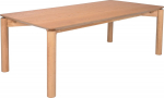 Coffee table GARDENIA 120x60xH45cm, oak