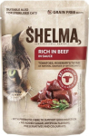SHELMA Rich in beef in sauce - wet cat food - 85g