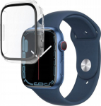 Fixed | Pure protective case with tempered glass for Apple Watch 46mm | Clear