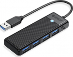 Orico Hub USB-A 4 ports USB-A 3.0 5Gbps czarny - Orico Hub USB-A 4 ports USB-A 3.0 5Gbps czarny