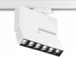 GTV Track light fixture 3-phase SIERRA 18W 1620lm 4000K AC220-240V IK09 k.white 5 lat buzz. XLD-SRA18WB-NB
