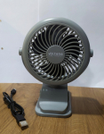 Volteno Desk fan USB 5W z gray clip 15x7.5x17cm VO2547