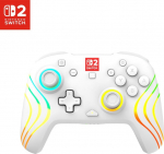 Turtle Beach juhtmevaba m&auml;ngupult Afterglow Wave Nintendo Switch 2, valge