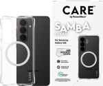 CARE by PanzerGlass Samba Case Transparent w. White Qi Samsung New Galaxy S26 | PanzerGlass