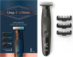 Trymer Gillette Style Master 4D Blade, Black, 1 mm, 3 mm, 1 mm, Stainless steel, CE