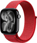 Crong Nylon do Apple Watch 38/40/41/42 mm czerwony