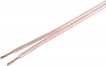 S/CONN maximum connectivity Lautsprecherkabel&sup2; 50x0.25 CCA transparent 06-215011 - Kabel - Lautsprecher
