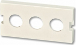 Lindy Module (z 3 holes) do wall frame for modules Keystone Lindy 60530 (4 szt)