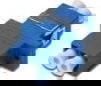 Assmann/Digitus LC / LC DUPLEX COUPLER LC / LC/Duplex/Singlemode/Zirconia ceramic sleeve/ Plastic housing/Blau/with. Fixing material (DN-96007-1)