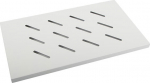 Lanberg Shelf for Cabinet 19" 450mm 1U szara - Shelf for Cabinet 19" 450mm 1U gray assembly 4 point lifting capacity 120kg Lanberg