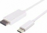 MicroConnect USB-C Displayport cable 1m, USB-C to Displayport cable