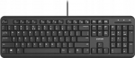 CANYON keyboard HKB-20 EN/ES Velvet Wired Black