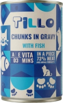 TILLO Chunks in gravy Fish - wet cat food - 415g