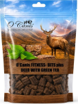 O'CANIS Fitness-Bits Plus Venison with green tea Mono - dog treat - 200g