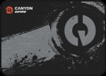 CANYON pad MP-3 350x250mm Black