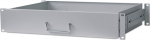 Intellinet 19" Drawer Shelf, 2U, Shelf Depth 350mm, Max 30kg, Grey, Three Year Warranty - Rack Storage Drawer - Grau, RAL 7035 - 2U - 48.3 cm (19")