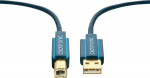 ClickTronic 1.8m USB 2.0 A/B m/m 1.8m USB A USB B Blau USB Kabel (70096)