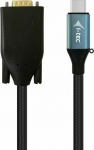 Cable USB I-TEC USB-C - D-Sub (VGA) 1.5 m Czarny (C31CBLVGA60HZ)