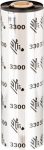 ZEBRA RIBBON 3300 WAX/RESIN 110MMX74M, STANDARD 12MM CORE 12/BOX