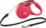 TRIXIE Flexi New Classic Automatic leash Linka S 5m Red