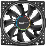 Cryorig Crona S PWM L&uuml;fter, ARGB, 3er Pack - 120mm, schwarz