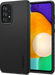 Kaitse&uuml;mbris Thin Fit, Samsung Galaxy A52 / A52 5G / A52s 5G, must, &otilde;huke, Spigen